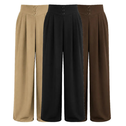 [COMPRÁ 2 Y LLEVÁ 3] Pantalón de Mujer en Seda Fría con Elastano + Neceser organizador de Regalo